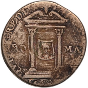 Italian States Papal States 1 Testone 1625 A.II Silver