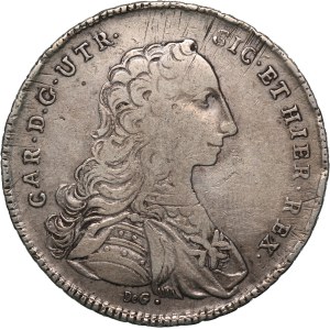 Italian States Naples 120 Grana 1752 Silver