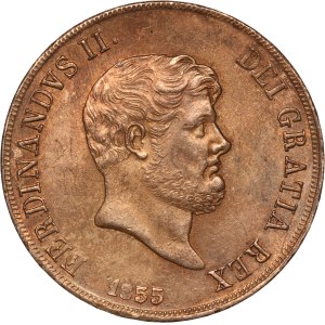 Italian States Naples and Sicily 120 Grana 1855 Silver