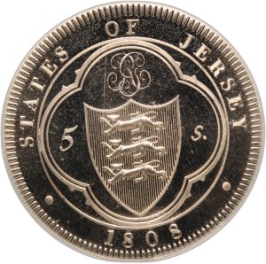 Jersey 5 Shillings 1808