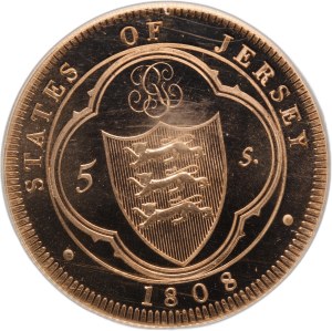 Jersey 5 Shillings 1808