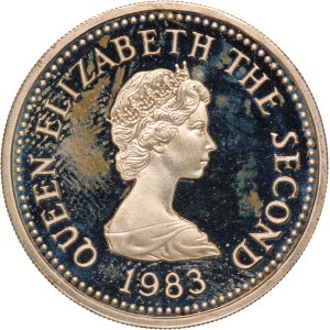 Jersey 1 Pound 1983 Silver