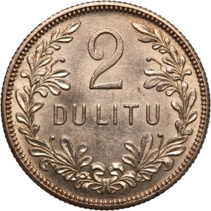 Lithuania 2 Litu 1925 Silver