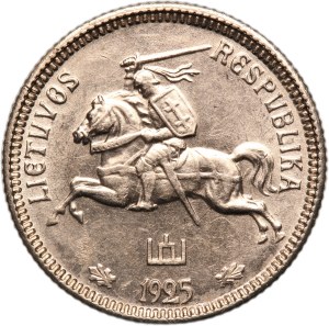 Lithuania 1 Litas 1925 Silver