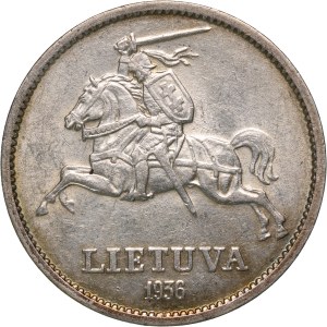 Lithuania 10 Litu 1936 Silver