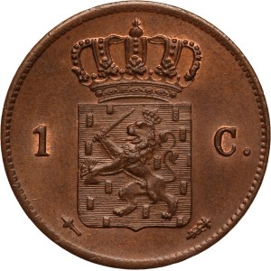 Netherlands 1 Cent 1863