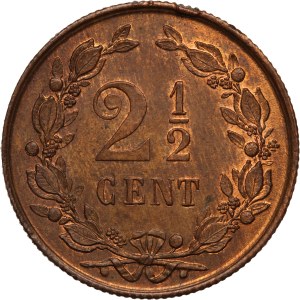 Netherlands 2 1/2 Cent 1881