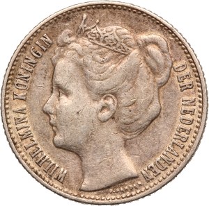 Netherlands 1/2 Gulden 1898 Silver