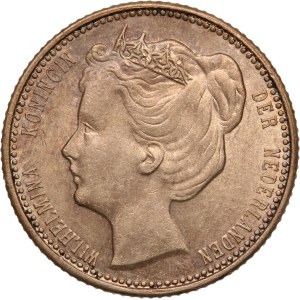 Netherlands 25 Cents 1903 Silver