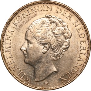 Netherlands 2 1/2 Gulden 1939 Silver