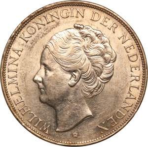 Netherlands 2 1/2 Gulden 1939 Silver