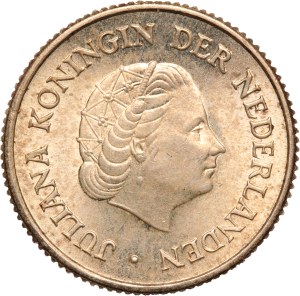 Netherlands 1/4 Gulden 1954 Netherlands Antilles Silver