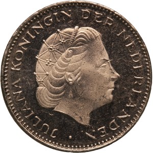 Netherlands 2 Gulden 1980 Rare