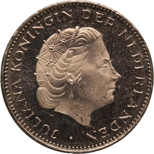 Netherlands 2 Gulden 1980 Rare