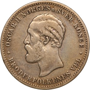 Norway 2 Kroner 1894 Silver