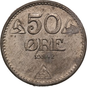Norway 50 Ore 1942
