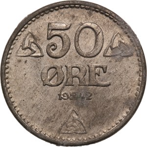 Norway 50 Ore 1942