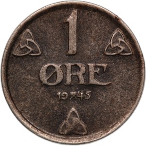 Norway 1 Ore 1945