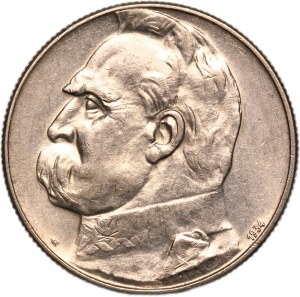 Poland 5 Zlotych 1934 Silver