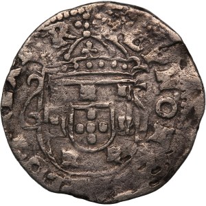 Portugal 1 Tostao 1667 (100 Reis) Silver