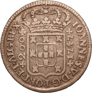 Portugal 200 Reis 1747 Silver