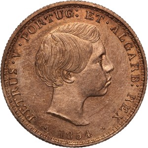 Portugal 500 Reis 1854 Silver