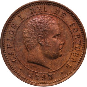 Portugal 5 Reis 1893 Prooflike