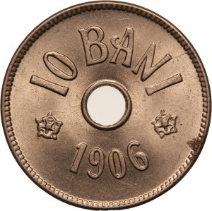 Romania 10 Bani 1906 J