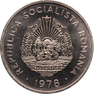 Romania 5 Lei 1978 Prooflike