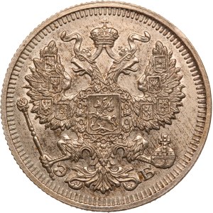 Russia 20 Kopecks 1910 Prooflike Silver