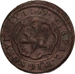 Spain Segovia 4 Maravedis 1599