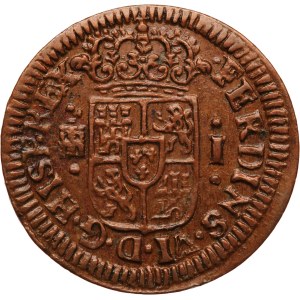 Spain 1 Maravedi 1747