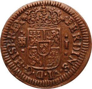 Spain 1 Maravedi 1747