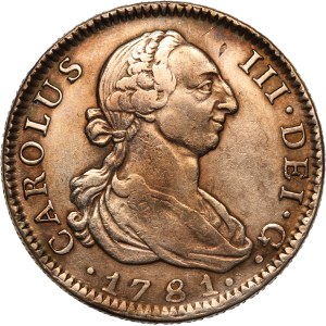 Spain 4 Reales 1781 MPJ Rare Silver