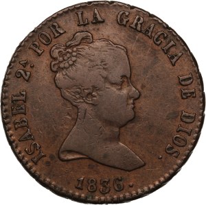 Spain 8 Maravedis 1836