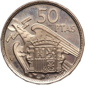 Spain 50 Pesetas 1957 (1972)