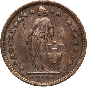 Switzerland 1/2 Franc 1881 B Silver