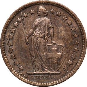 Switzerland 1/2 Franc 1881 B Silver