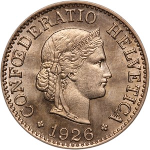 Switzerland 10 Rappen 1926 B