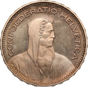 Switzerland 5 Francs 1995 B
