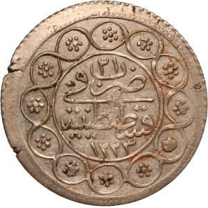 Turkey Ottoman Empire 1 Kurus 1828 (AH1223/21) Silver