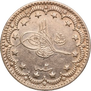 Turkey Ottoman Empire 5 Kurus 1909 (AH1327/2) Silver