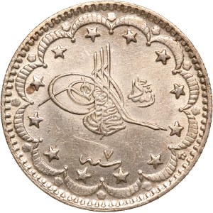 Turkey Ottoman Empire 5 Kurus 1915 (AH1327/7) Silver
