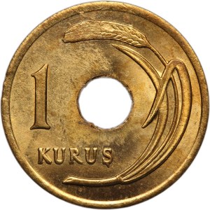 Turkey 1 Kurus 1948