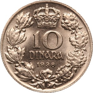 Yugoslavia 10 Dinara 1938