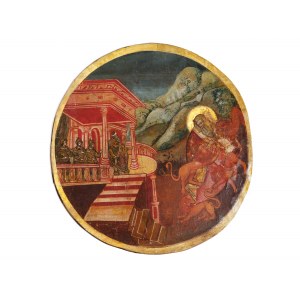 Venezianisch-kretischer Maler, Kleiner Tondo