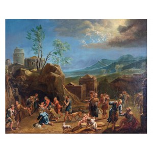 Italian painter, 18th century, The Adoration of the Magi