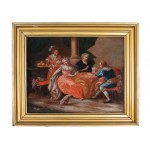 French painter, 18th century, Playing cards