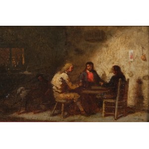Flemish or French painter, 17th/18th century, In the tavern