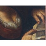 Italian painter, 17th century, Reading lady with a book